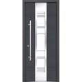 Vdomdoors Sample of Color Grey Graphite for the Exterior Door DEUX5755ED-GRE-SAM